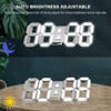 Covery Large 15  3d Led Digital Wall Clock Easy Read Con Con 3