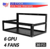 Para 6 Gpu Eth Btc Etereum Abierta Aire Marco Minero Platafo 1