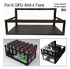 Para 6 Gpu Eth Btc Etereum Abierta Aire Marco Minero Platafo 5