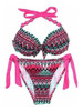 Eonar Para Mujer Acolchada Extraible Push Up Bikini Set Corb 1