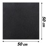 Kit 5 Placas Piso Emborrachado Academia Crossfit - 50x50cm 2