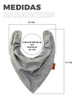 Babador Bandana Impermeável Preto - Bababoo 3
