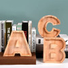 Alcanca De Letras De Madera, Alcanca De Letras Personalizada 1 Alcanca De Letras De Madera, Alcanca De Letras Personalizada 1