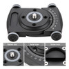 Fy-01 Tampo De Mesa Dolly Car Roller Desktop Video Rail Trac 4