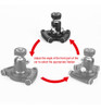 Fy-01 Tampo De Mesa Dolly Car Roller Desktop Video Rail Trac 5