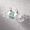 Estante Repisa Jabonera Ducha Baño + Porta Rollo C/ Estante 2
