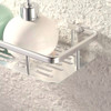 Estante Repisa Jabonera Ducha Baño + Porta Rollo C/ Estante 5
