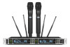Sistema De Micrfono Inalmbrico Uhf, Doble Canal Con 2 Micrfo 0