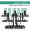 Sistema De Micrfono Inalmbrico Uhf, Doble Canal Con 2 Micrfo 5