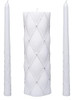 Hosley 11.5  High White Wedding Unity Candle Set. Ideal Para 0