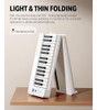 Teclado De Piano Plegable Donner, Piano Eléctrico Sensible D 1