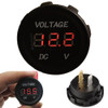 Digital Led Coche Auto Voltios Medidor Medidor Voltaje Voltí 1