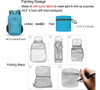 Mochila Senderismo Ligera Plegable Celeste 20l 2 Mochila Senderismo Ligera Plegable Celeste 20l 2