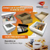 Cajas Para Desayunos Meriendas Postres Pack X 100 Visor Pvc 4 Cajas Para Desayunos Meriendas Postres Pack X 100 Visor Pvc 4