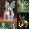 Estatuas Solares Del Jardín Del Ángel De Tooyuart - 8 Luces 4