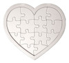 Rompecabezas Para Sublimar Con Forma De Corazon 7