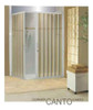 Mampara Plegable Pvc Esquinero En L 1.60 X 1.60 Blanca Ducha 4