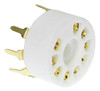 Magic&shell 4pcs B9a Ceramic 9 Pin Gold Pcb Tube Socket Para 2