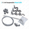 Kit De Suspension Para Panel Led 120x30 60x60 30x30 1 Kit De Suspension Para Panel Led 120x30 60x60 30x30 1