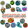 Parches Termoadhesivos Santa Cruz Skate Aplique Textil 1