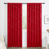 Deconovo - Cortinas Rojas Con Bloqueo De Luz Para Decoracin 1