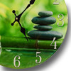 Zen Bambú 13 Reloj De Vidrio 1