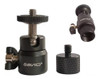 Adaptador Ballhead P/ Pedestal Microfone 5/8 P/ Rosca 1/4 0