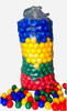 Bolinha De Piscina Saco C/500 Unid Coloridas Criança Bebe 5