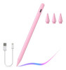 Lápiz Capacitivo Compatible Ipads Inclinación, Color Rosado 0