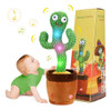 Jison21 Dancing Cactus Toy Talking Cactus Singing And Repeat 0