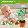 Jison21 Dancing Cactus Toy Talking Cactus Singing And Repeat 2