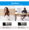 Ankilo Reloj Digital, Reloj Despertador Led Para Dormitorio, 2