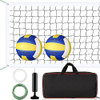 Meooeck El Juego De Red De Voleibol De Tamaño 0