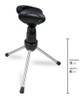Suporte Microfone Mini Pedestal Arcano Ar-14s Tripé Mesa Sj 4