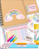 Etiquetas Escolares Imprimibles Unicornios 1