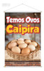 Banner Ovos Caipira 70x50cm 0