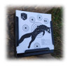 Atrapa Caza Balines Metal Porta Targets 4