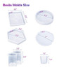Let?s Kit De Moldes Para Posavasos De Resina, Kit Básico De 1