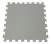 Tatame Tapete Eva Com Borda 50 X 50 X 3cm Cinza Escuro 0