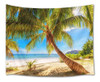 Tapiz De Playa Tropical Hvest Tapiz De Pared Palmeras Verdes 0