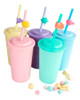 Vaso Plástico 300cc X15u Sorbete Reutilizable Y Aplique Sorb 0