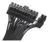 Juego De Cables Cortos Planas Y Flexibles Silverstone Diseña 4