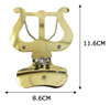 Braçadeira De Partituras De Lira Para Clarinete, Suporte 6