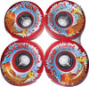 Ruedas Longboard Floating Rojo 70 X 42mm Uretano 82a Sygni 0