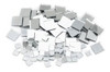 Espejitos De Vidrio 2x2cm- 1/2 Kilo - Mosaiquismo/decoración 3