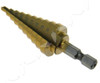 Nuevo Titanio Hexagonal Paso Taladro Bit 4-22mm Hss Taladro 0