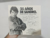 Colección Sandro Con Dedicatoria Y Póster 3