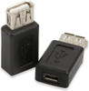 Adaptador Usb 2.0 A Hembra A Usb Micro, Negro/2 Pack 5
