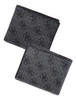 Adivina La Billetera Plegable Delgada De Cuero Para Hombres, 4