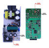 Placa De Fonte De 12v 3a 2a 1a Cftv Câmera Led Dvr Modem 5
